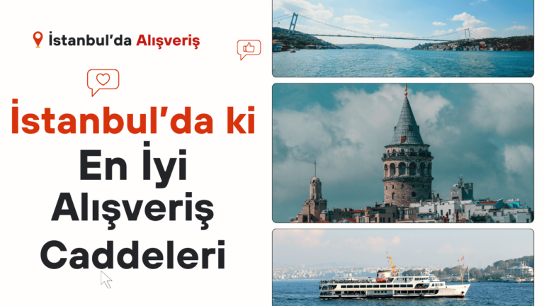 İstanbul en iyi alışveriş caddeleri